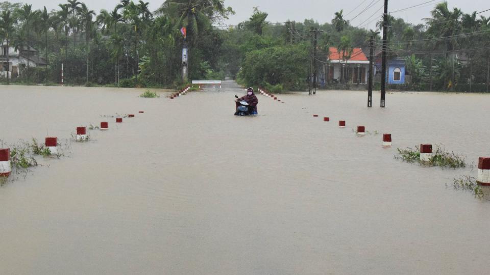 Überschwemmungen im vietnamesischen Phong Dien. Foto: VNA/XinHua