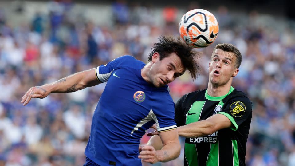 Chelsea beat Brighton 4-3 in Philadelphia, Pennsylvania, earlier in July in a friendly. - Adam Hunger/Getty Images