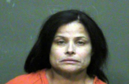 Juanita Gomez is shown in this undated booking photo in Oklahoma City, Oklahoma August 30, 2016.  Courtesy Oklahoma County Sheriff's Office/Handout via REUTERS