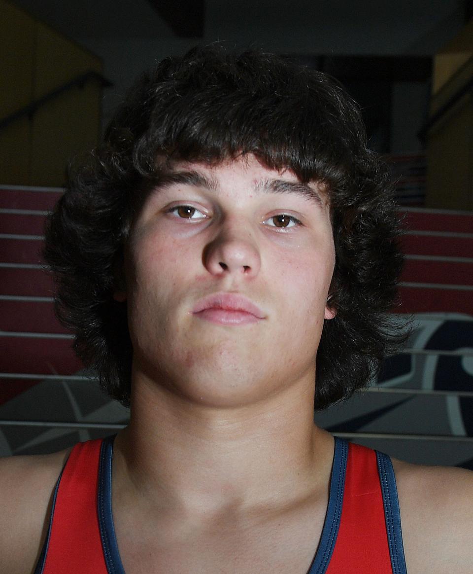 Ballard wrestler Henry Christensen