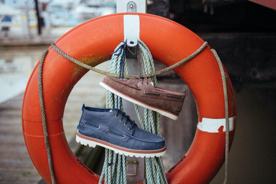 Footwear from the Sperry for Herschel Supply limited edition collaboration. - Credit: Courtesy of Herschel Supply Co.