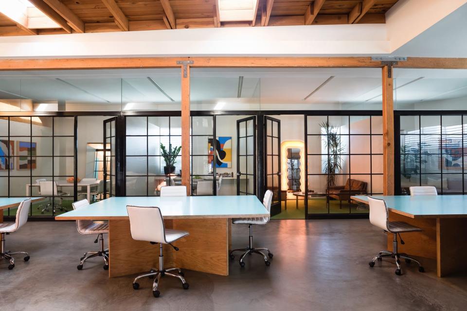 Sophia Amoruso’s Girlboss HQ in Los Angeles was designed by architect Barbara Bestor in 2018.