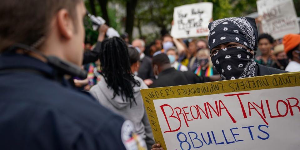 breonna taylor protests Louisville