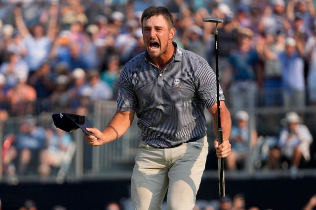 Bryson DeChambeau screams in delight at winning the US Open