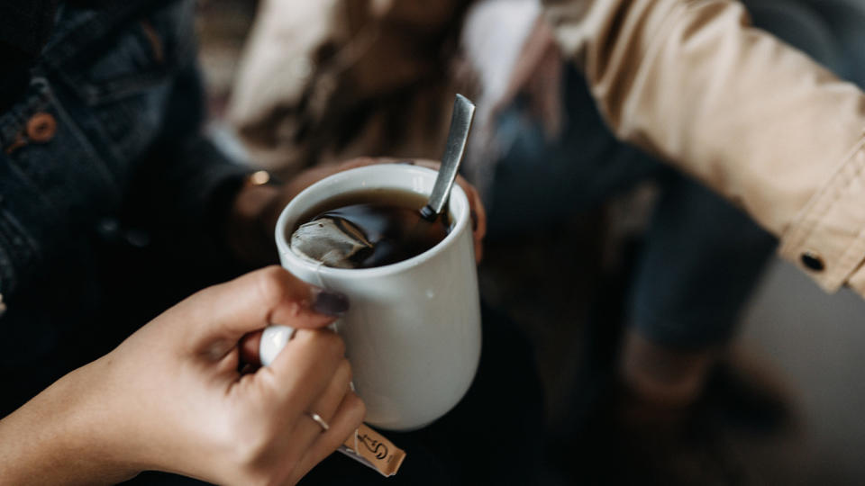 Drinking black tea or coffee is allowed on the 5:2 diet and can help distract you from hunger pains (Image: Getty Images)