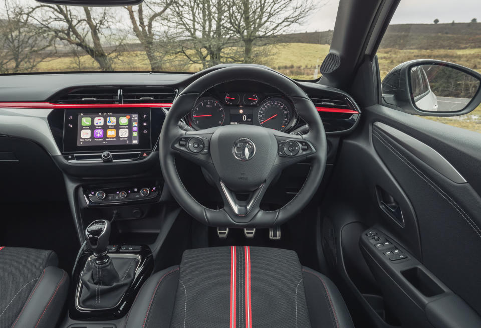 The Corsa's interior has been greatly improved