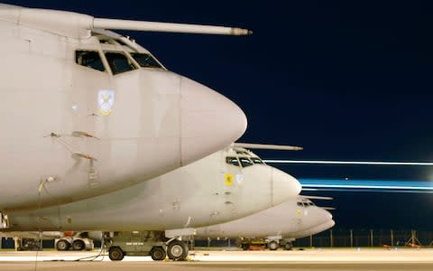 RAF Sentry jets at RAF Waddington - Credit: SAC Andy Stevens/RAF