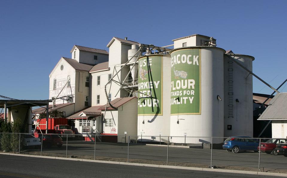 Lehi Mills is located just off the freeway in Lehi. It was made famous by the movie “Footloose”. | Stuart Johnson, Deseret News