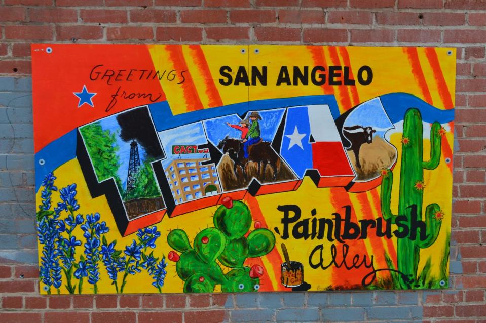 Welcome to San Angelo mural art