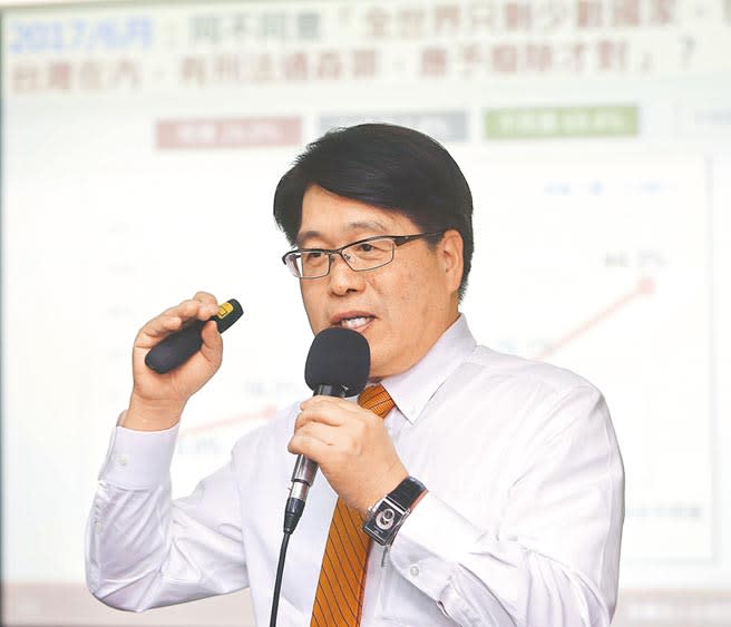 台灣民意基金會董事長游盈隆形容NCC的聽證會「比美麗島軍法大審還不如」。（本報資料照片）