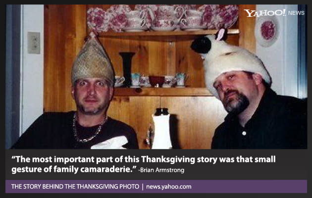 The story behind the Thanksgiving photo