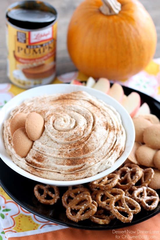 Pumpkin Cheesecake Dip