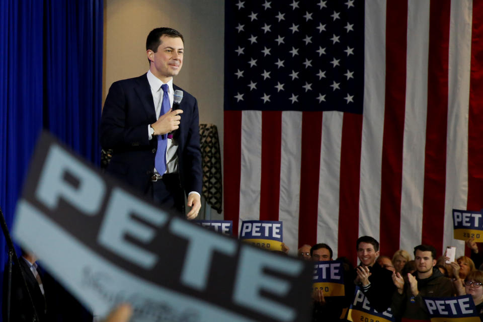 Attracting support from Black voters has proved a major hurdle for Democrat Pete Buttigieg's presidential bid. (Photo: Elizabeth Frantz / Reuters)