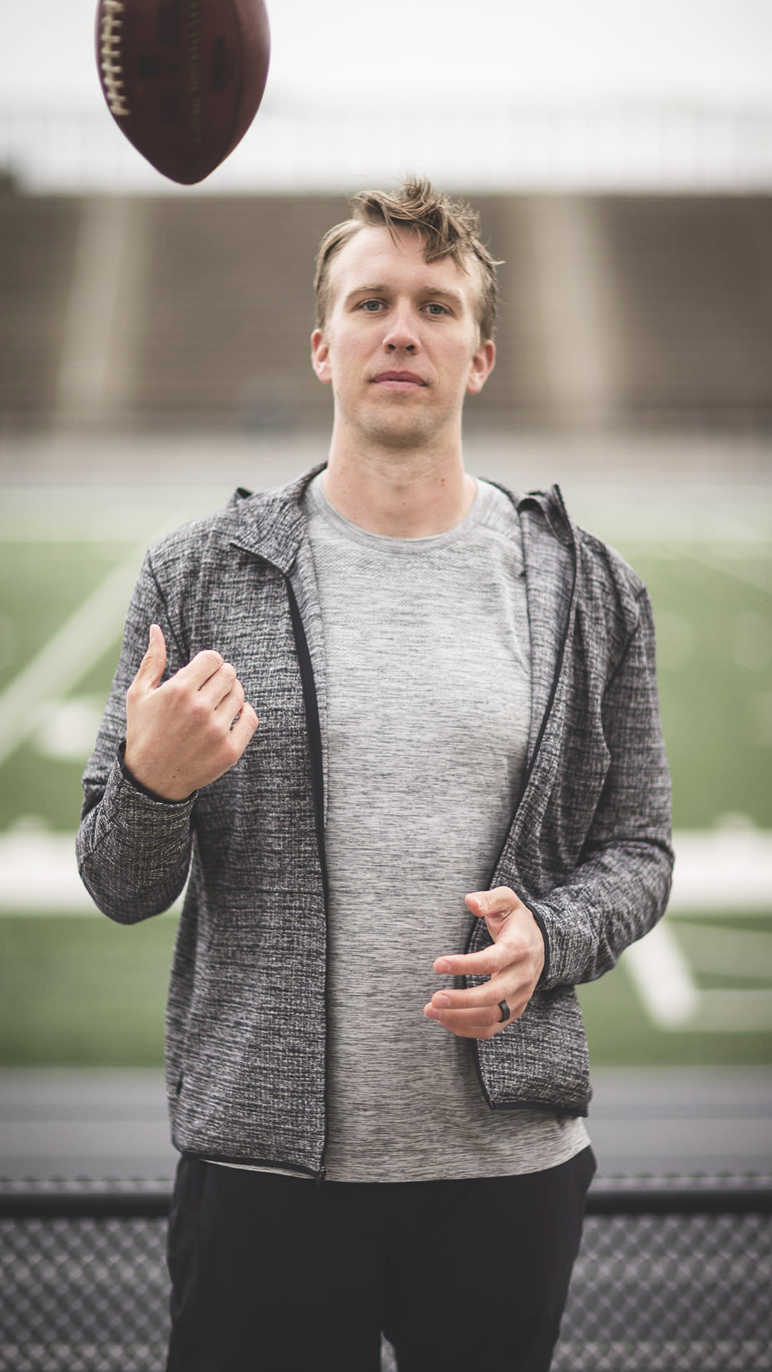 Nick Foles is Lululemon’s first-ever NFL ambassador. (Photo: Lululemon)