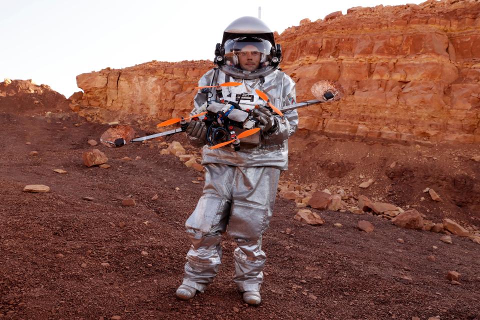 israel mars astronaut