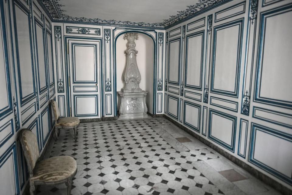 <div class="inline-image__caption"><p>A partial view of the renovated apartment of Madame du Barry in Versailles.</p></div> <div class="inline-image__credit">Stephane De Sakutin/AFP via Getty Images</div>