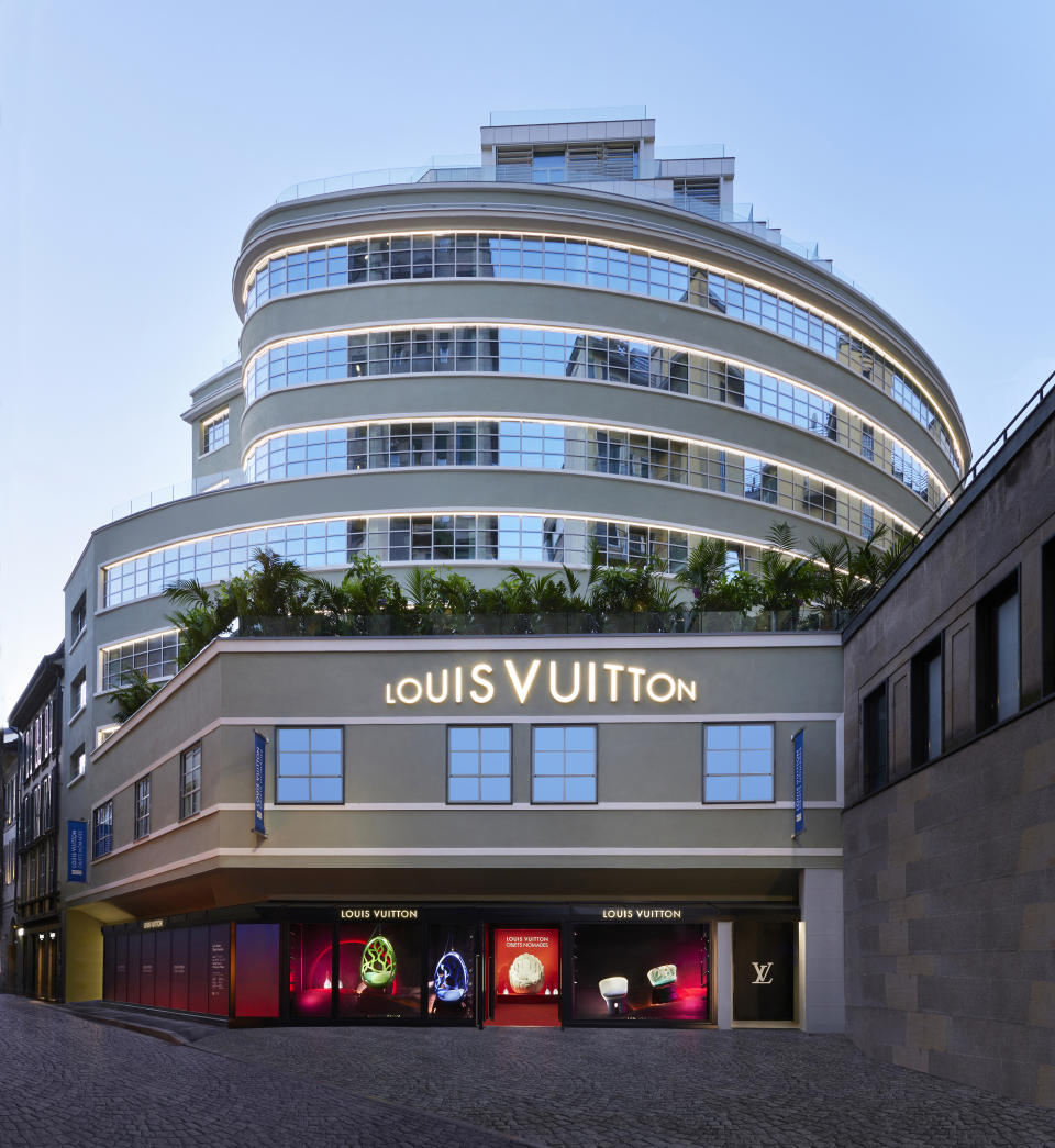 Milan’s Garage Traversi was taken over by Louis Vuitton for the 10th anniversary of its Objets Nomades collection. - Credit: Stephane Muratet/Courtesy of Louis Vuitton