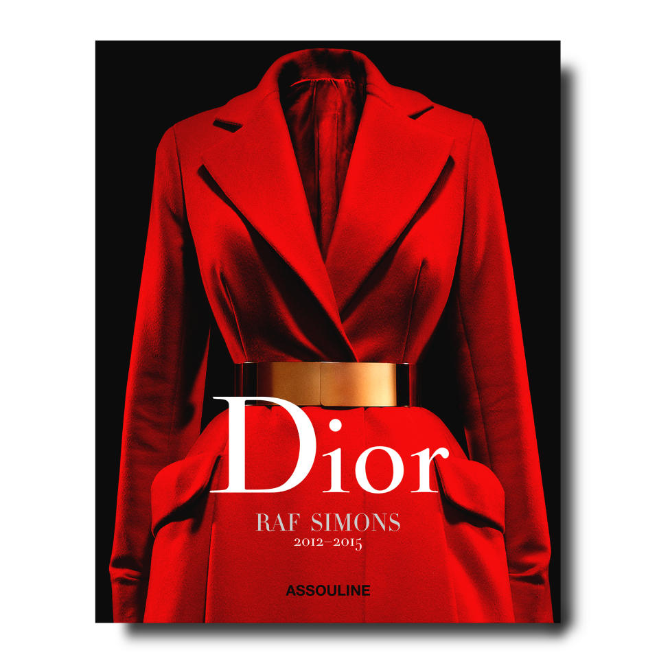 The cover of &#x00201c;Dior Raf Simons 2012-2015&#x00201d; published by Assouline