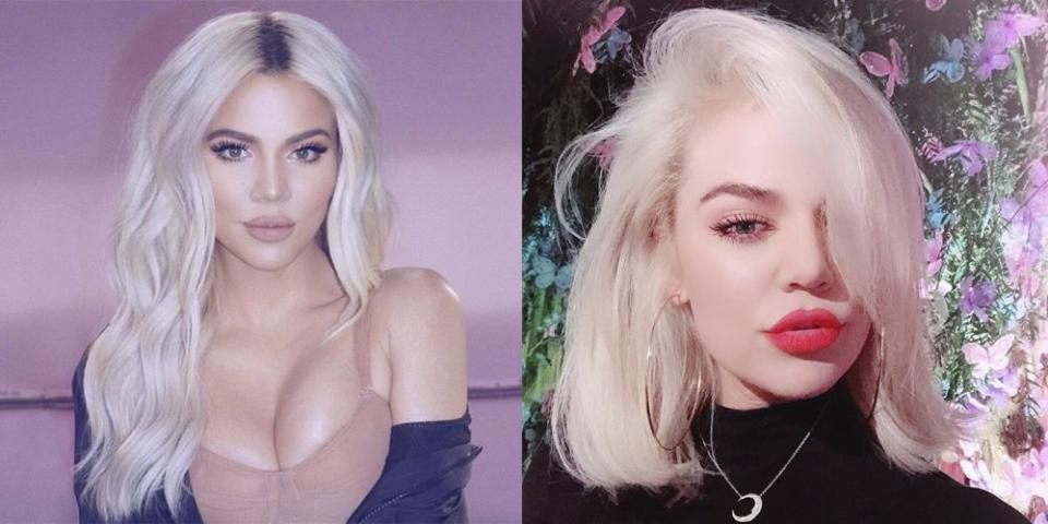 <p>Khloe Kardashian has officially joined the lob gang. She showed off her new short do on <a class="link " href="https://www.instagram.com/p/BtzLoo7hh-K/" rel="nofollow noopener" target="_blank" data-ylk="slk:Instagram;elm:context_link;itc:0;sec:content-canvas">Instagram</a>, dishing that her stylist "cut about 8 inches off." </p>