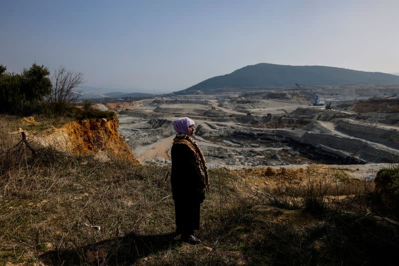 The Wider Image: Turkish olive farmer battles to save her land from coal mine