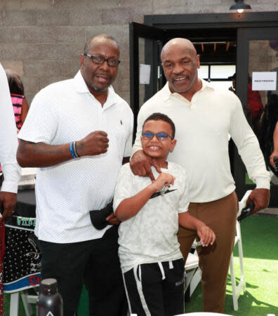 Morocco Tyson, one of Mike Tyson's Seven children.