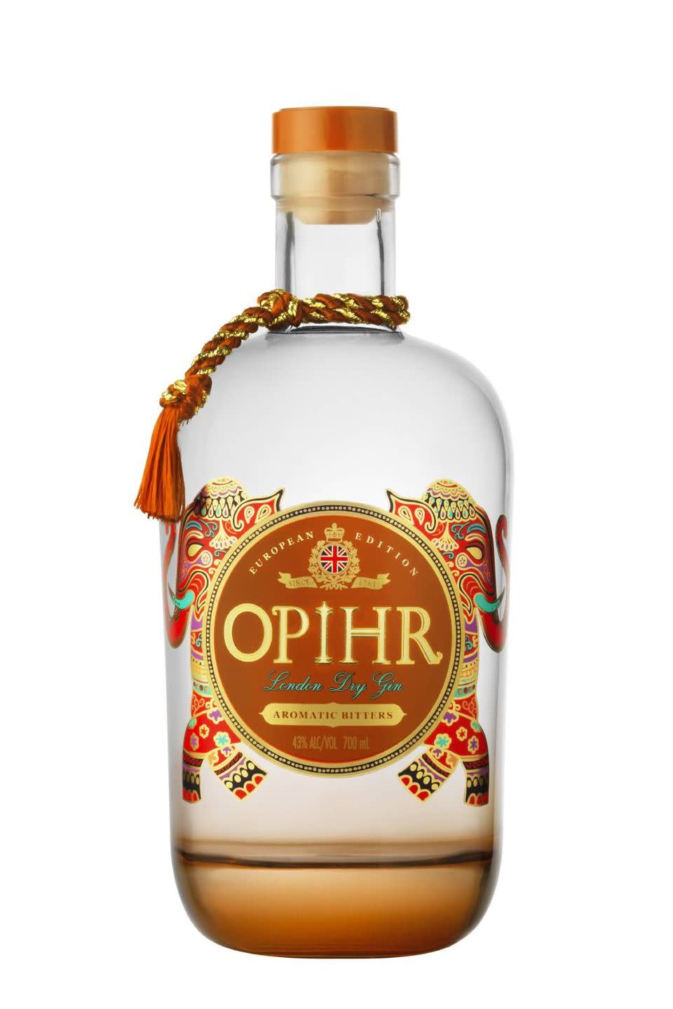 <p>OPIHR's European gin is perfect for Christmas time, thanks to the spicy flavour and inclusion of myrrh. Mix with sweet vermouth and Campari for a festive twist on a classic negroni. </p><p><a class="link " href="https://go.redirectingat.com?id=127X1599956&url=https%3A%2F%2Fwww.masterofmalt.com%2Fgin%2Fopihr-gin%2Fopihr-gin-european-edition-gin%2F%3FcountryCodeShort%3DGB%26currencyCode%3DGBP%26adnetwork%3Daf%26affc%3D17f1a9e8-8a73-4a6a-88c3-d5e4624ab6f1&sref=https%3A%2F%2Fwww.cosmopolitan.com%2Fuk%2Fworklife%2Fg17850422%2Fbest-flavoured-gin%2F" rel="nofollow noopener" target="_blank" data-ylk="slk:SHOP NOW;elm:context_link;itc:0;sec:content-canvas">SHOP NOW</a></p>