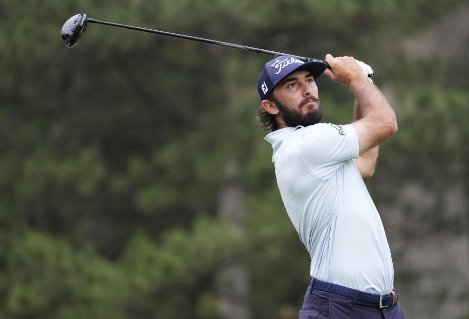 Max Homa made his second PGA Tour ace at the Rocket Mortgage Classic.  (Photo by Raj Mehta/Getty Images)