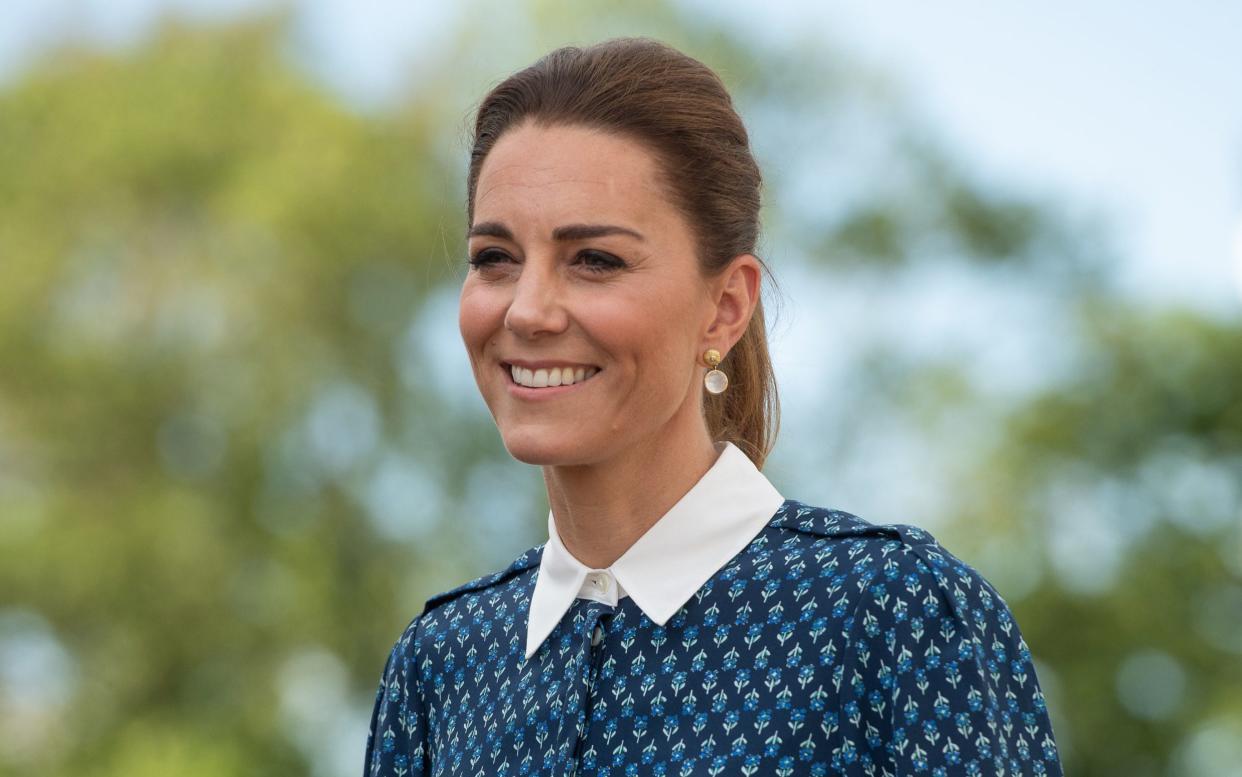 The Duchess of Cambridge at Queen Elizabeth Hospital in Norfolk - Getty