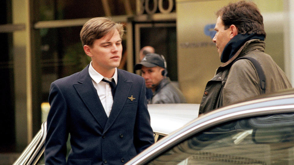 Leonardo DiCaprio in "Catch Me If You Can"