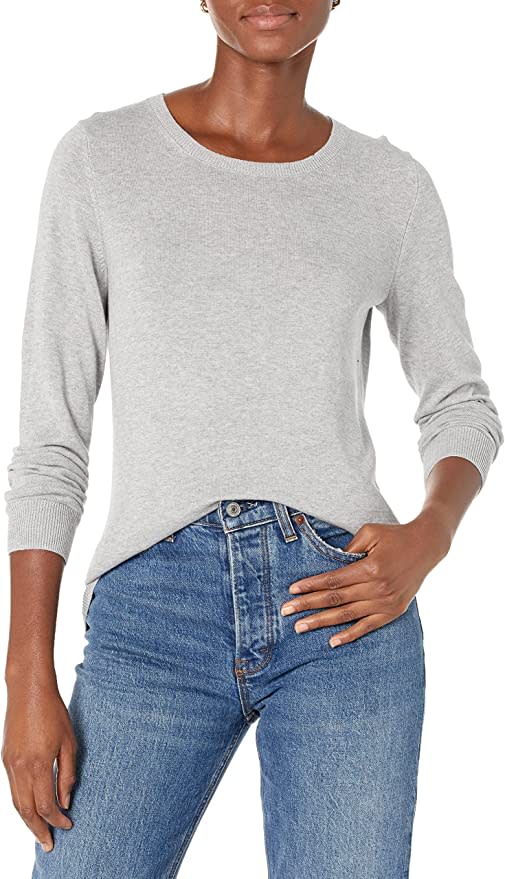 amazon essentials crewneck sweater