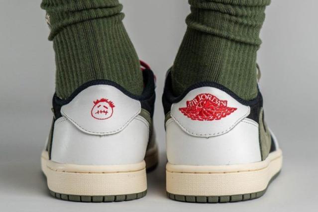 Air Jordan 1 Low Gets An 'Olive' Makeover From Travis Scott