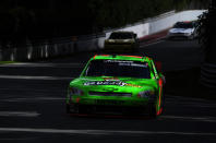 MONTREAL, QC - AUGUST 18: Danica Patrick driver of the #7 GoDaddy.com Chevrolet during the NASCAR Nationwide Series sixth annual NAPA AUTO PARTS 200 presented by Dodge on August 18, 2012 at the Circuit Gilles Villeneuve in Montreal, Quebec, Canada. (Photo by Robert Laberge/Getty Images for NASCAR)