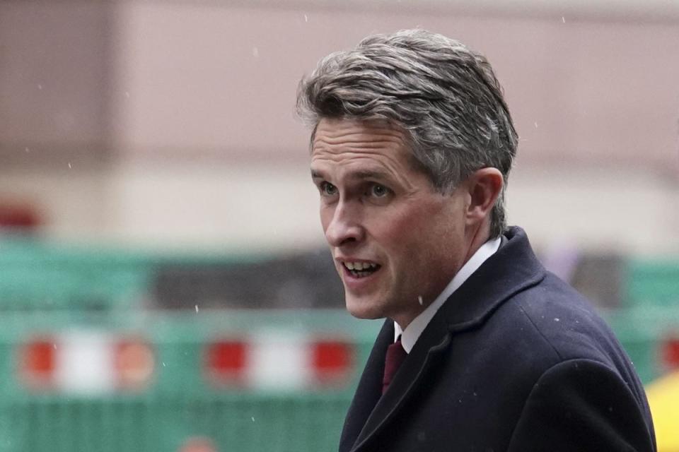 Former education secretary Gavin Williamson now has the backing of the Reform candidate (PA)