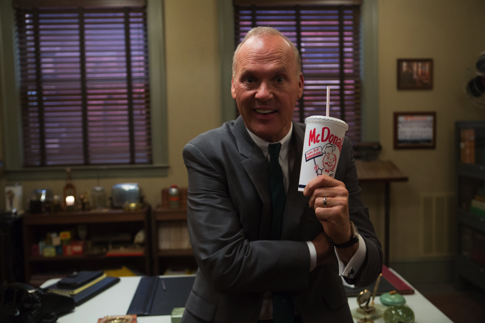 Ray Kroc (Michael Keaton) in 