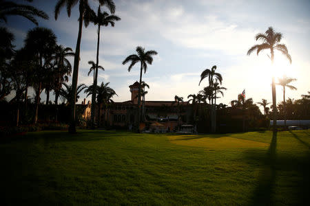 U.S. President Donald Trump's Mar-a-Lago estate is seen in Palm Beach, Florida, U.S., November 24, 2017. REUTERS/Eric Thayer