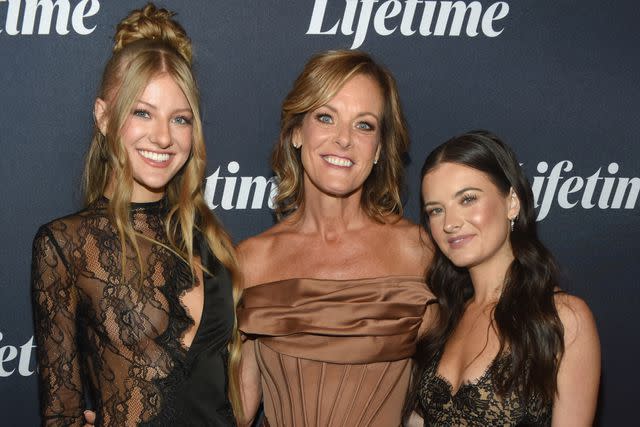 <p>Bonnie Biess/Getty</p> From left: Paige Hyland, Kelly Hyland and Brooke Hyland