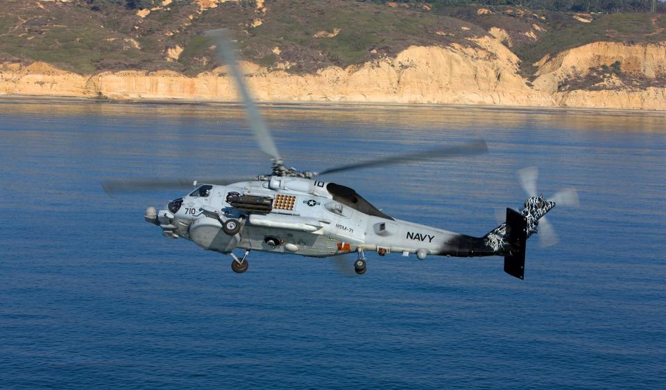 Lockheed Martin has received a contract award from the U.S. Navy to build eight MH-60R SEAHAWK helicopters for the Spanish Navy. Pictured: a U.S. Navy MH-60R aircraft.