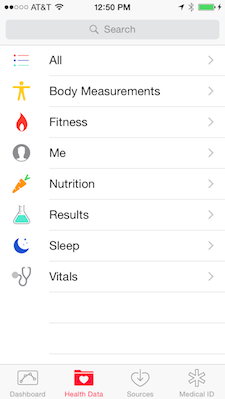 iOS 8 Health App