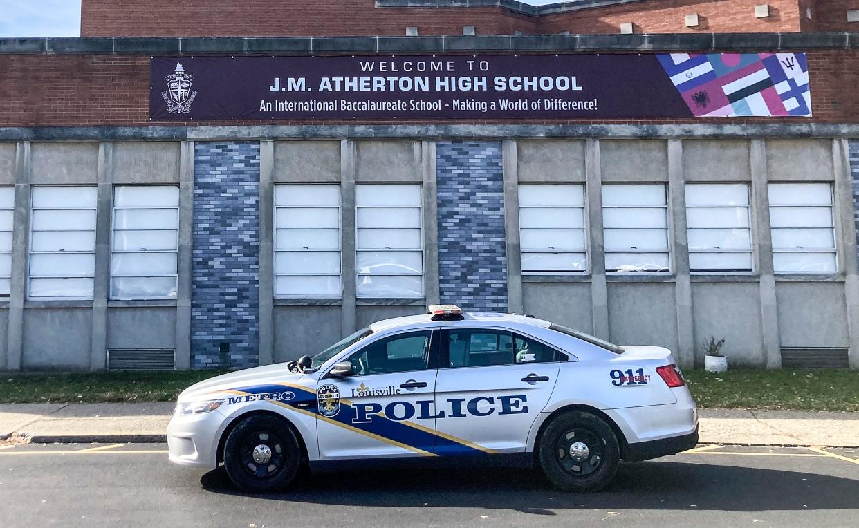 Atherton High School went on lockdown Tuesday afternoon after a report of a student with a weapon. Nov. 23, 2021