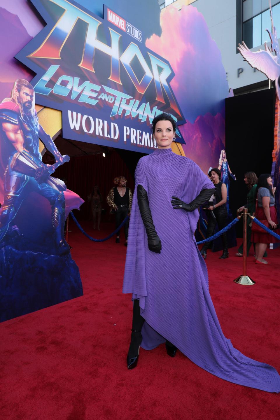 Jaimie Alexander at Thor: Love and Thunder premiere