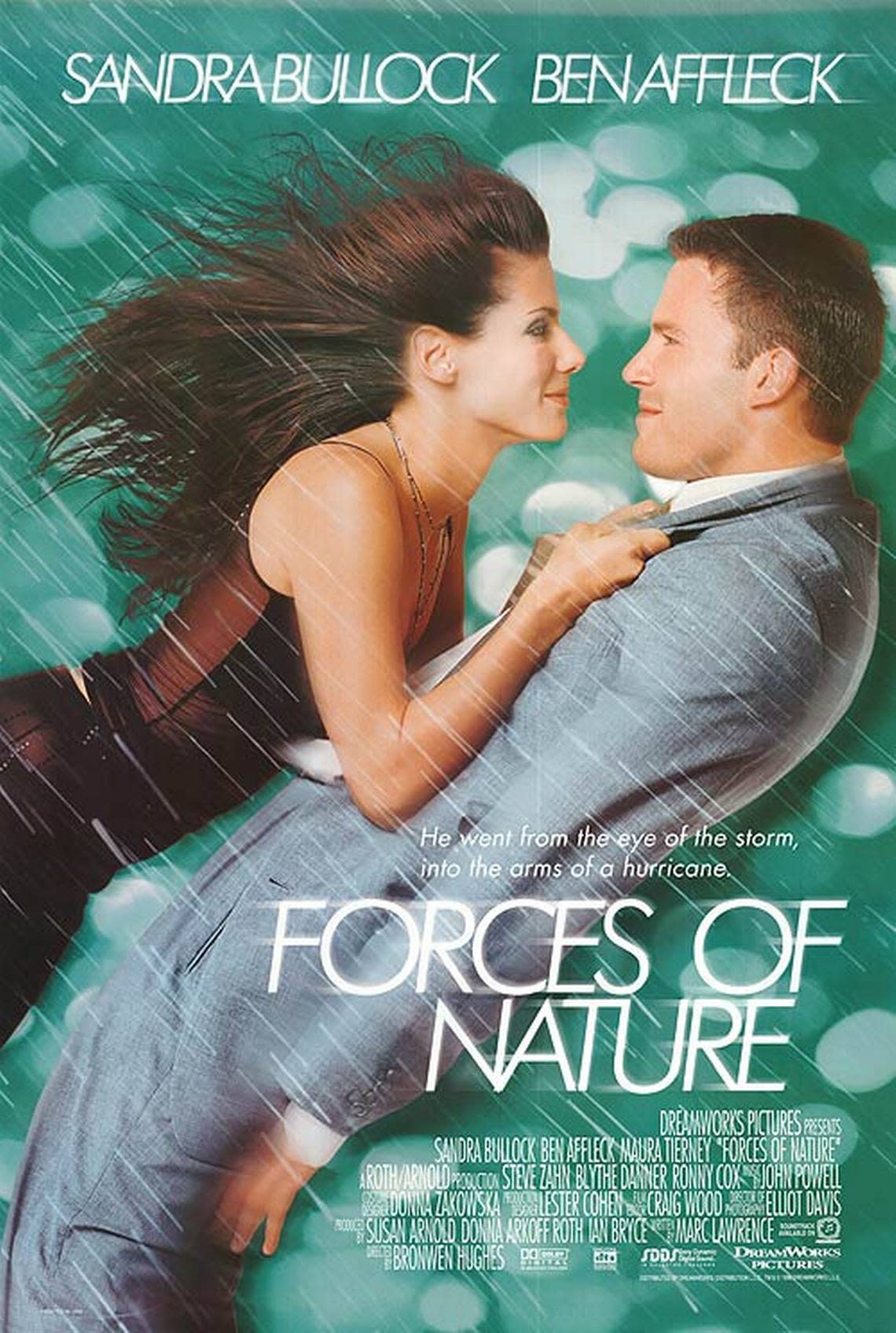 “Forces of Nature” stars Sandra Bullock and had scenes filmed in Beaufort County. IMDb