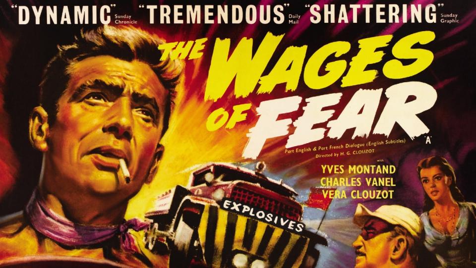Poster for the original 'Wages of Fear' (1953)