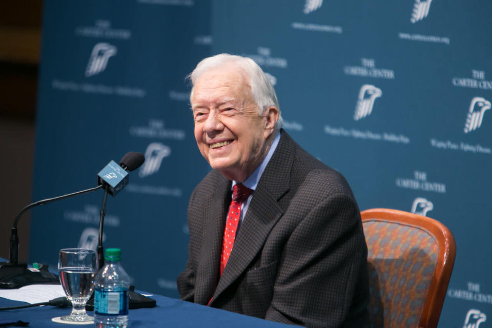 Aug. 20, 2015 — Carter discusses his cancer diagnosis