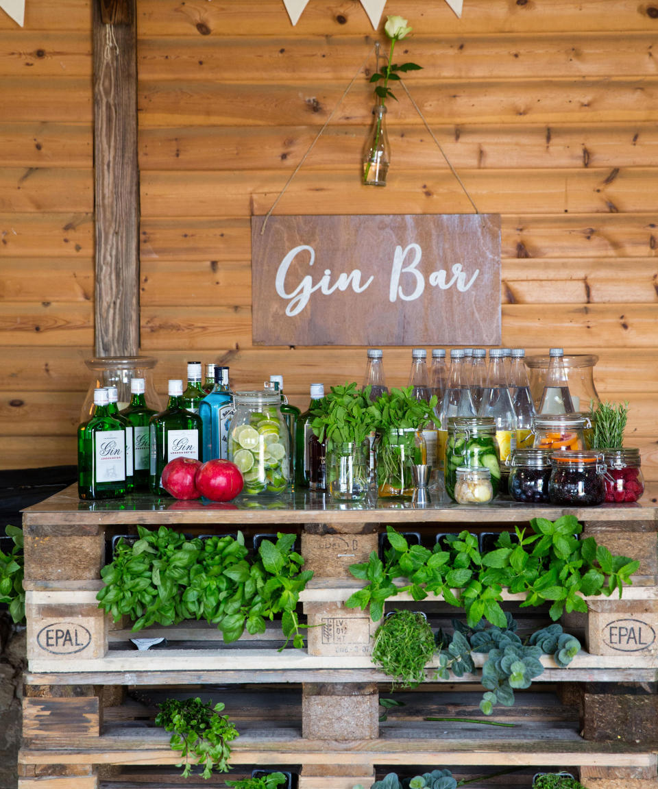 12. Style up a gin bar