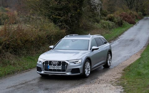 James Foxall test drives an Audi A6 in Sussex Monday Nov. 18, 2019. Picture by Christopher Pledger for the Telegraph - Credit: Christopher Pledger