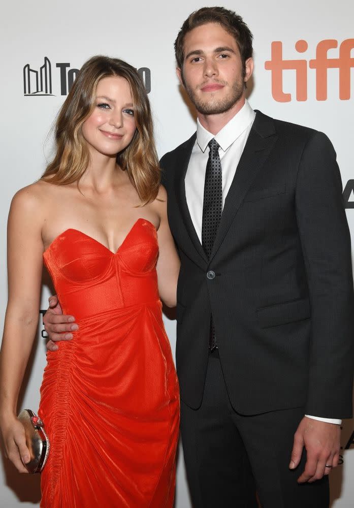 Melissa Benoist and Blake Jenner | Sonia Recchia/Getty