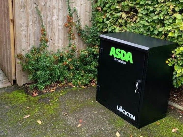 Asda is trialling secure, insulated delivery boxes for customers who aren’t home (Asda)