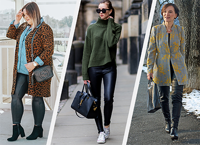 11 Ways to Style Your Faux Leather Leggings - the gray details