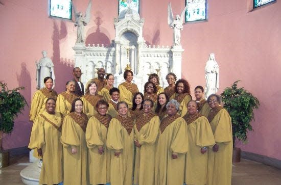 The Saint Dominic Catholic Church Gospel Choir from Columbus will perform at 4 p.m. Sunday at St. Peter's Catholic Church in Mansfield.