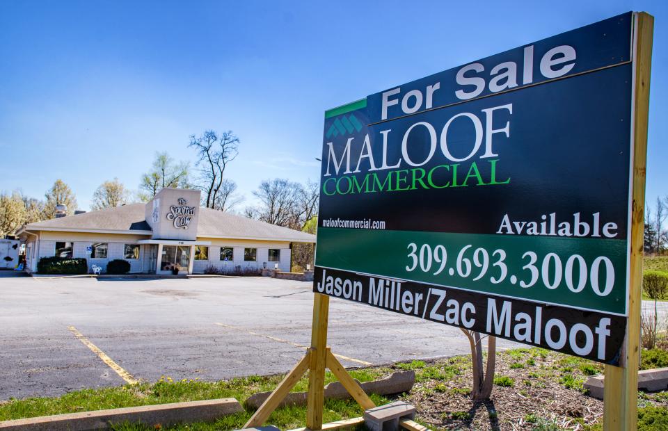 Peoria's iconic Spotted Cow ice cream shop at 718 W. Glen Avenue is up for sale.